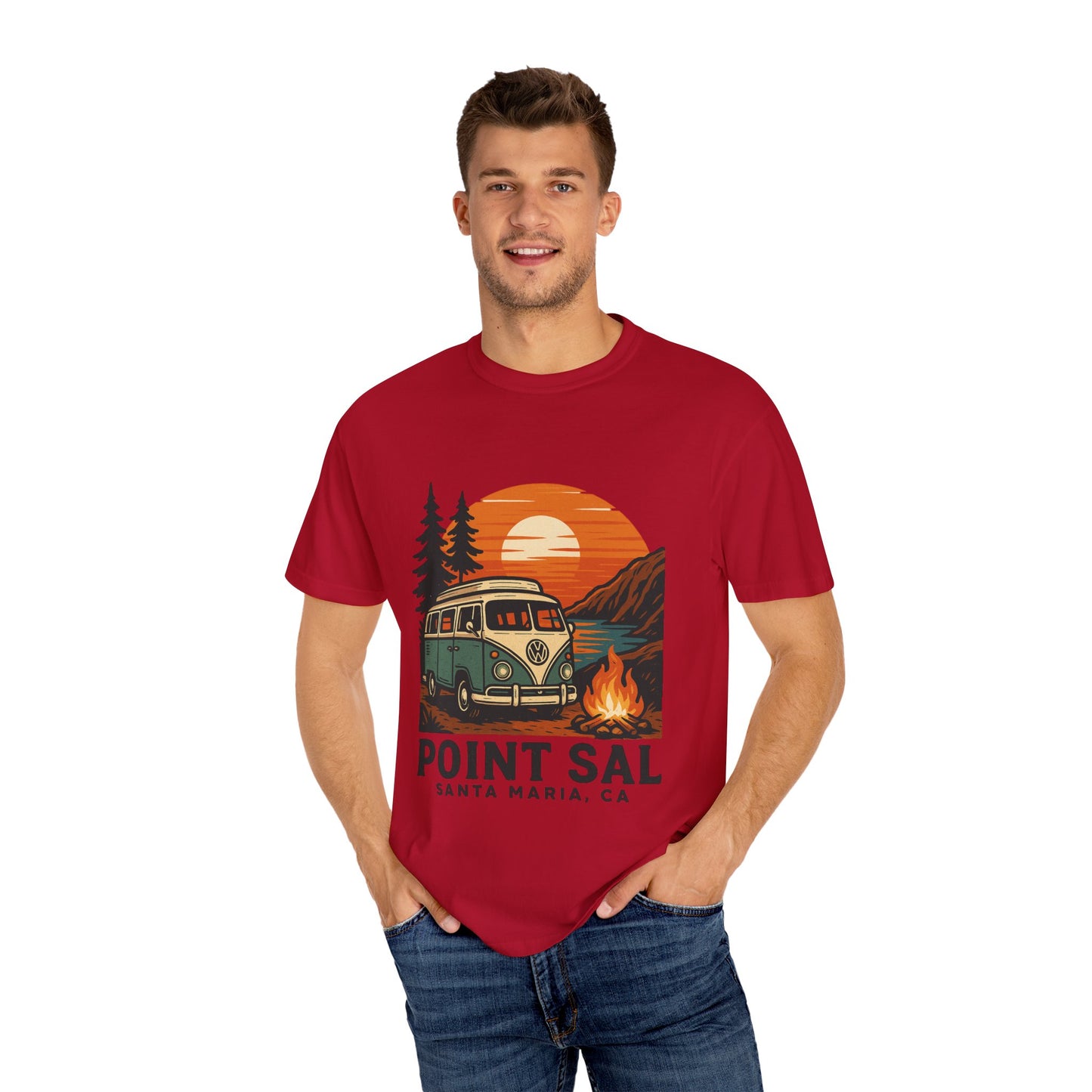 Point Sal Retro Camping T-Shirt