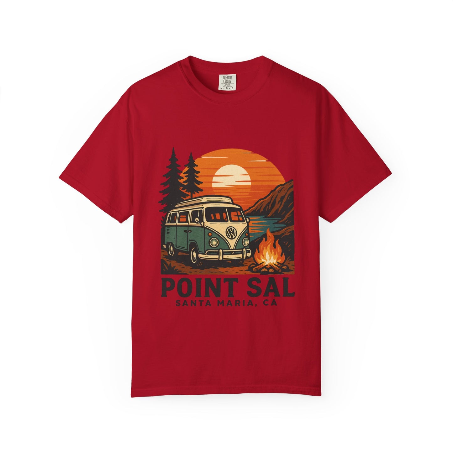 Point Sal Retro Camping T-Shirt