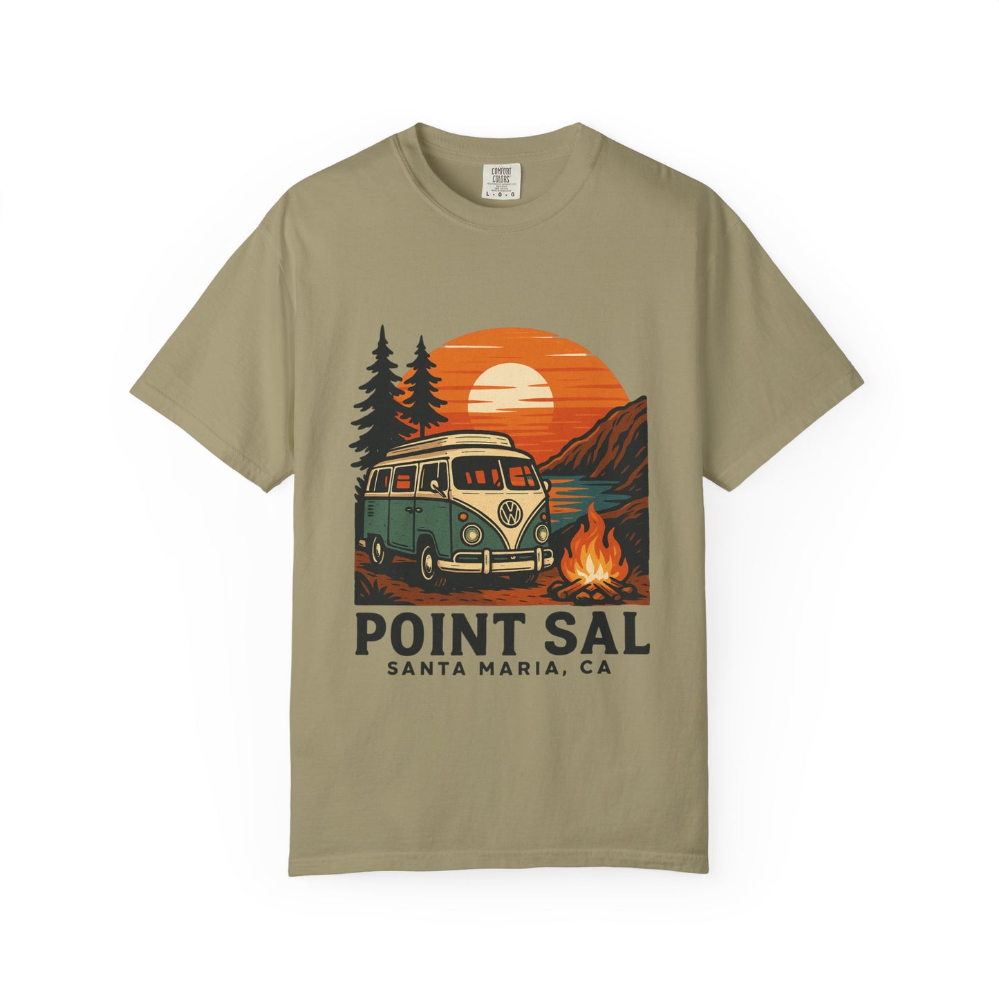 Point Sal Retro Camping T-Shirt