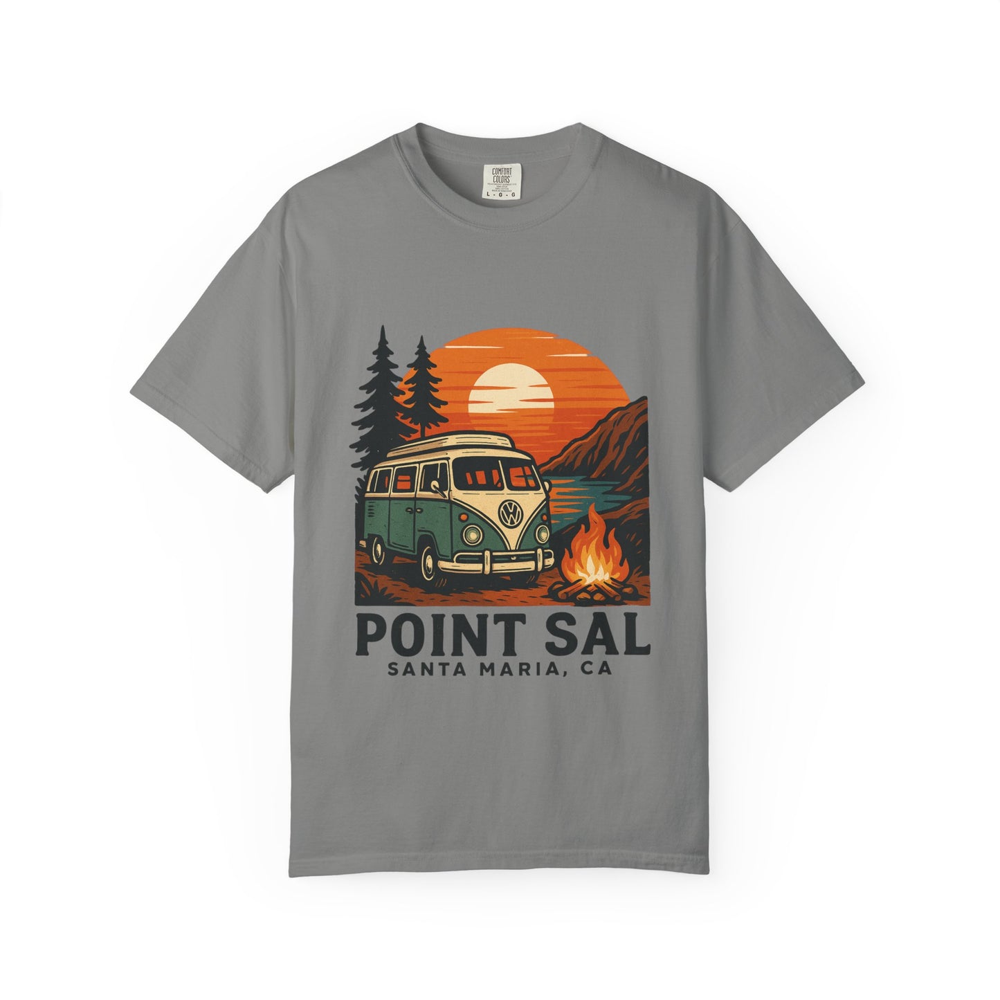 Point Sal Retro Camping T-Shirt