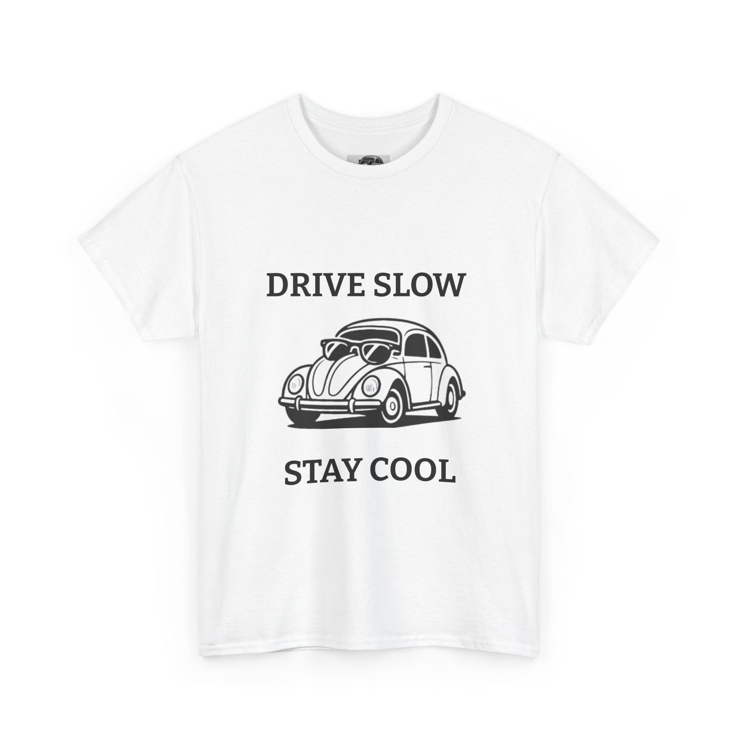 Vintage Car Tee, Drive Slow Stay Cool T-Shirt, Unisex Graphic Tee, Car Lover Gift, Casual Summer Shirt, Retro Style Apparel