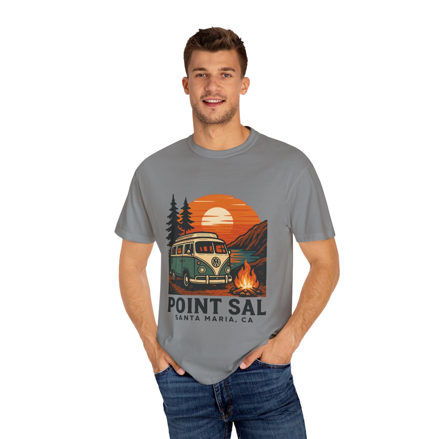 Point Sal Retro Camping T-Shirt