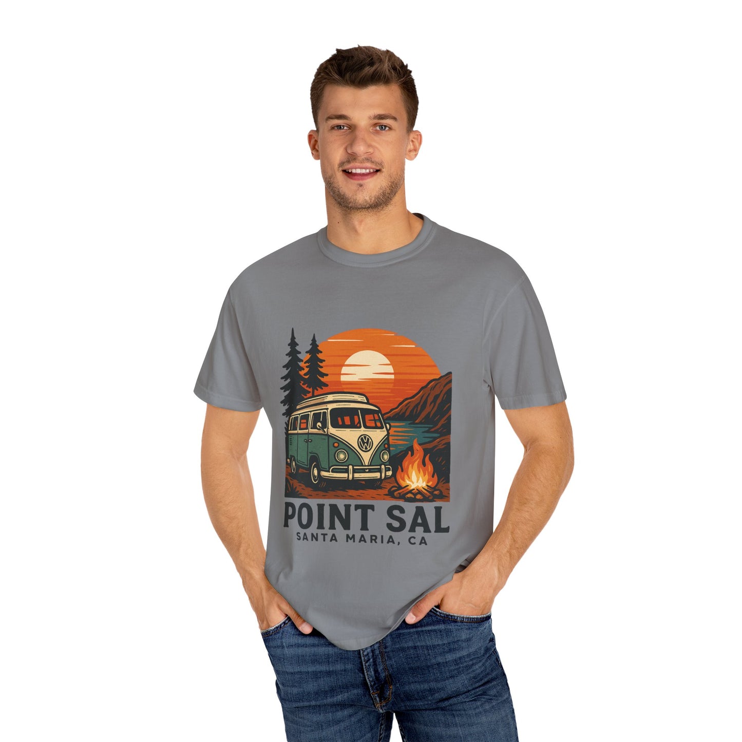 Point Sal Retro Camping T-Shirt