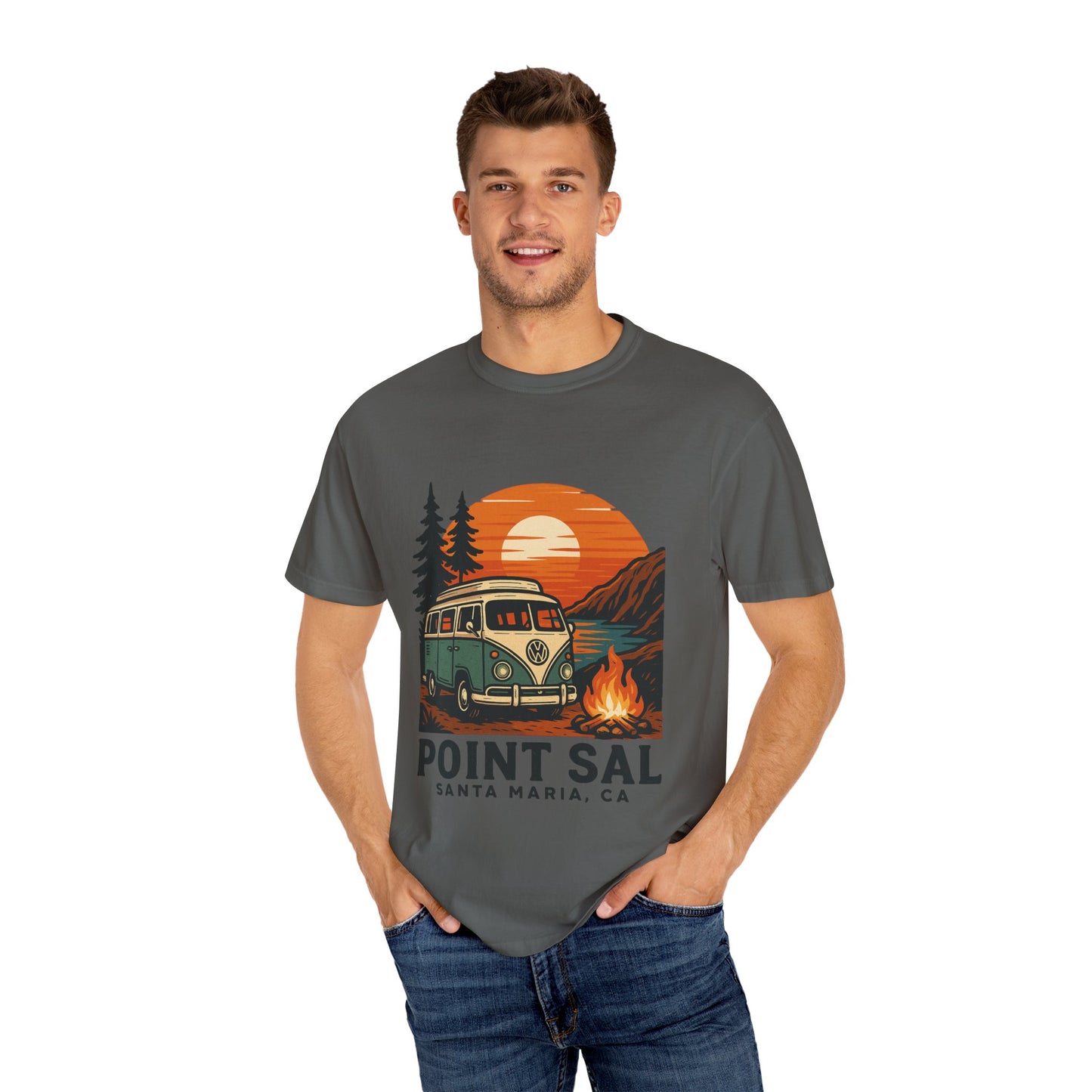 Point Sal Retro Camping T-Shirt