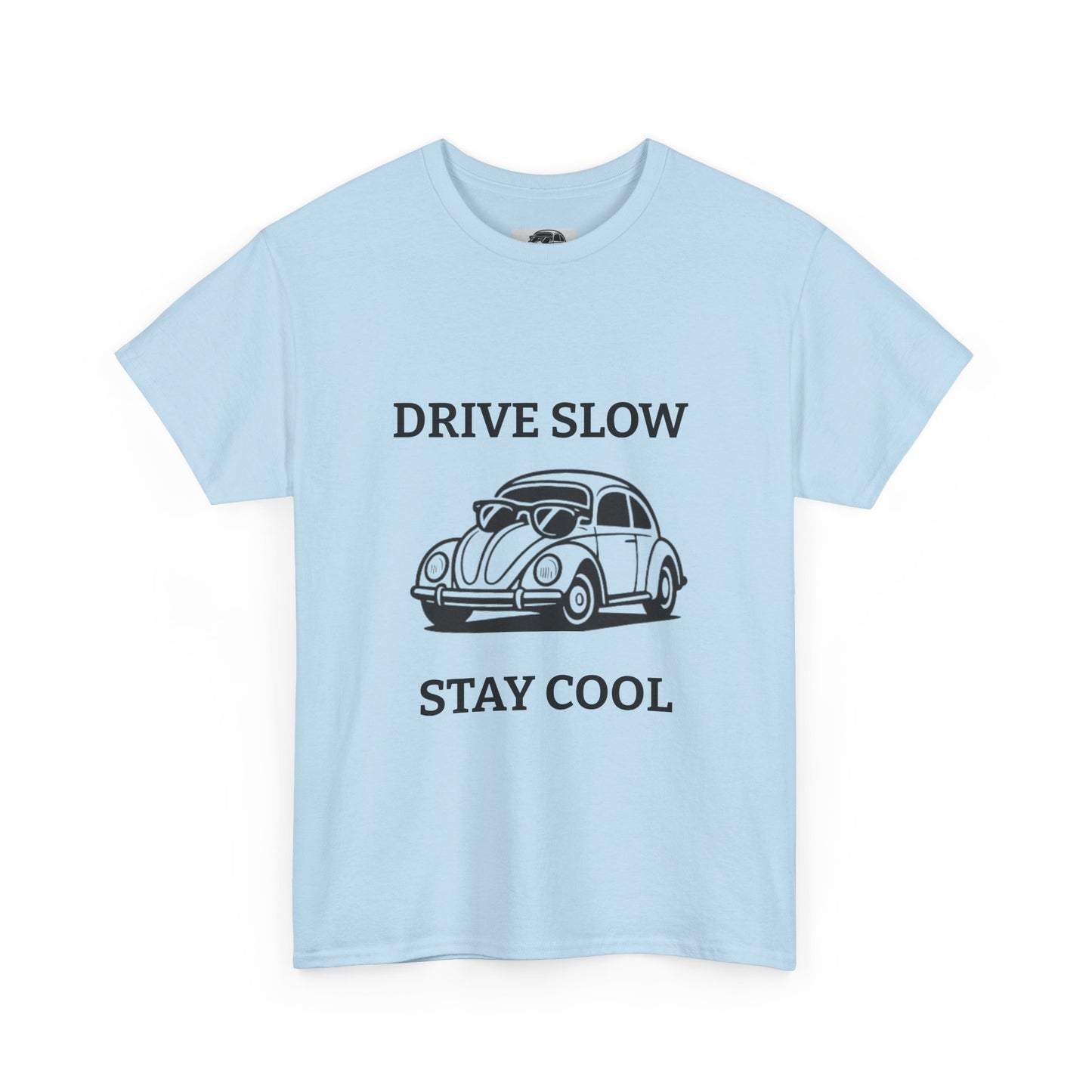 Vintage Car Tee, Drive Slow Stay Cool T-Shirt, Unisex Graphic Tee, Car Lover Gift, Casual Summer Shirt, Retro Style Apparel