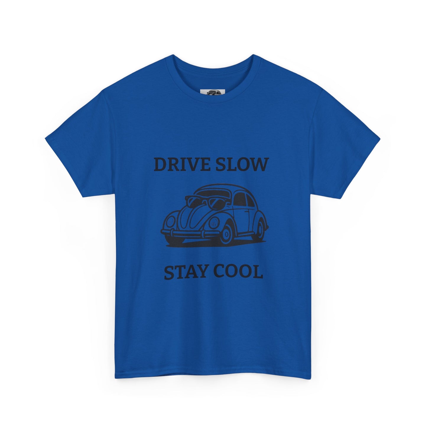 Vintage Car Tee, Drive Slow Stay Cool T-Shirt, Unisex Graphic Tee, Car Lover Gift, Casual Summer Shirt, Retro Style Apparel