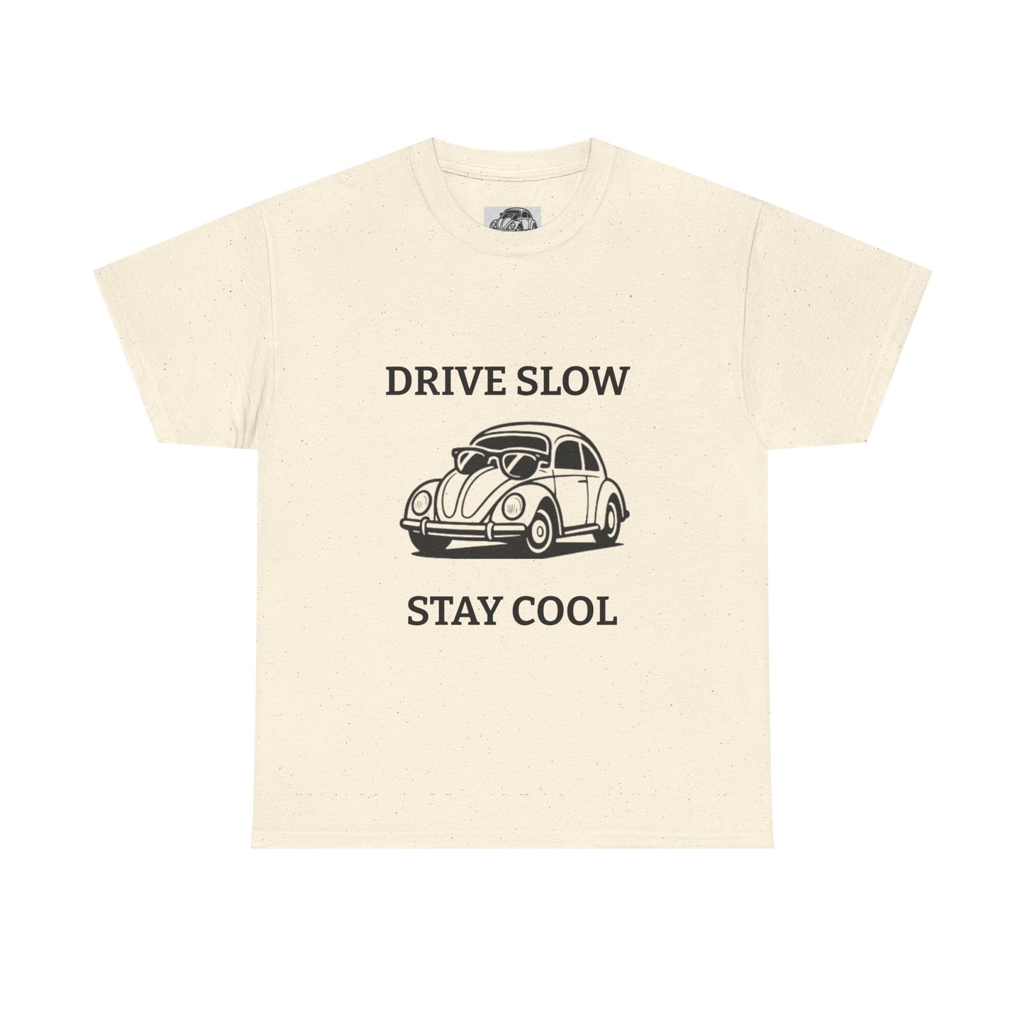 Vintage Car Tee, Drive Slow Stay Cool T-Shirt, Unisex Graphic Tee, Car Lover Gift, Casual Summer Shirt, Retro Style Apparel