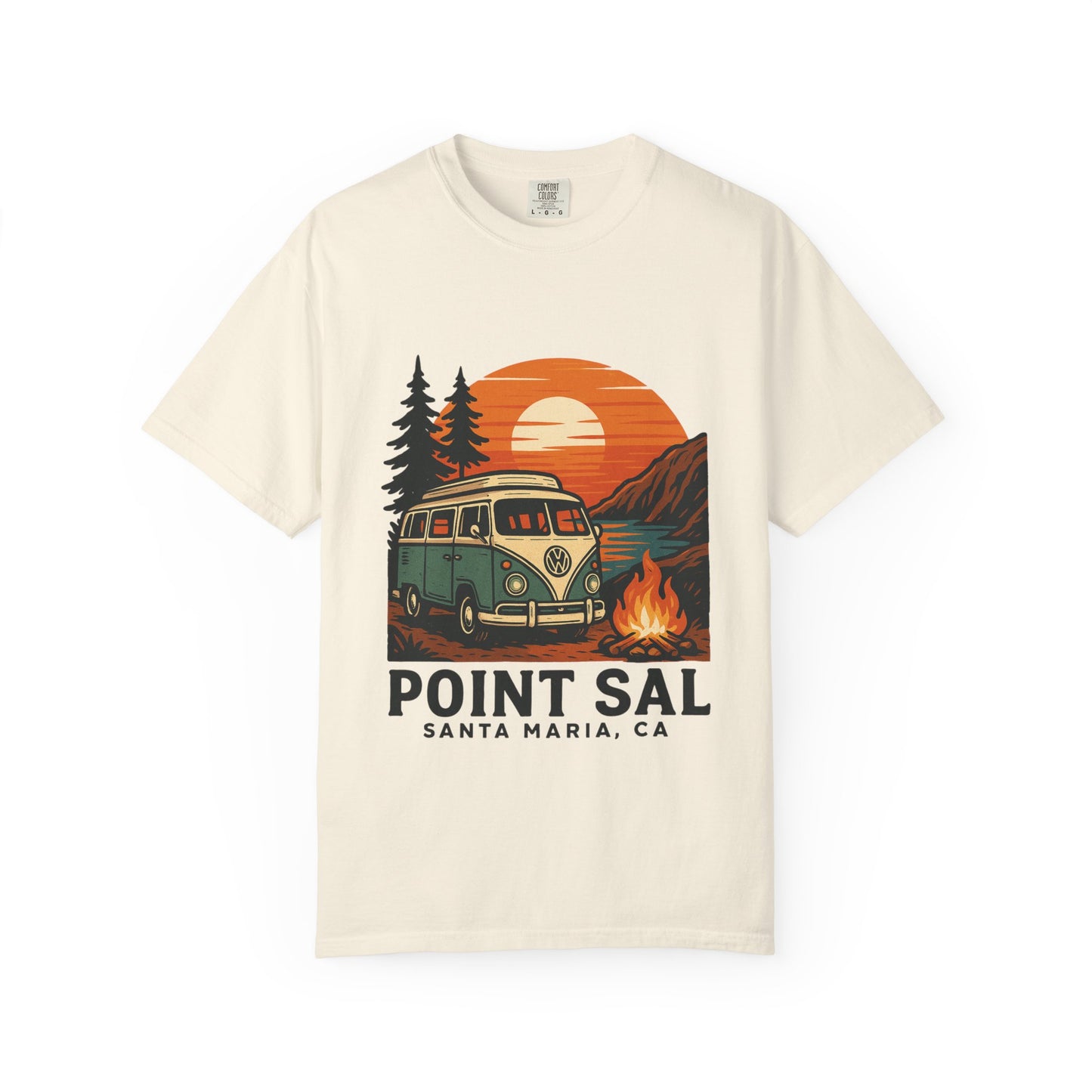 Point Sal Retro Camping T-Shirt
