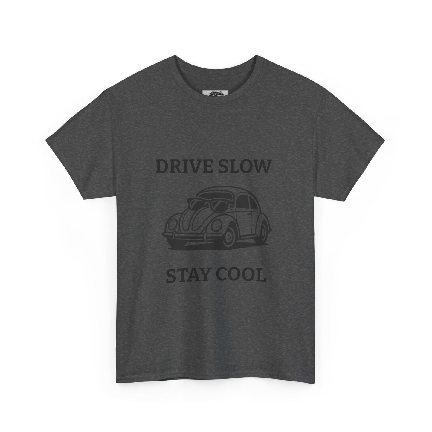 Vintage Car Tee, Drive Slow Stay Cool T-Shirt, Unisex Graphic Tee, Car Lover Gift, Casual Summer Shirt, Retro Style Apparel