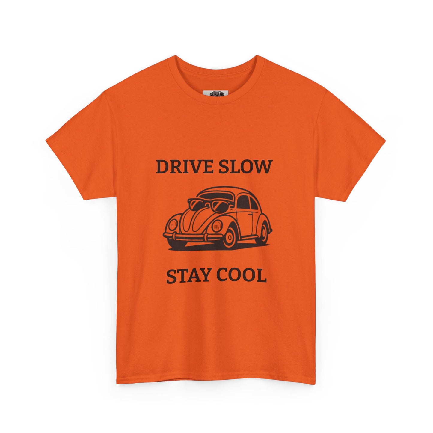 Vintage Car Tee, Drive Slow Stay Cool T-Shirt, Unisex Graphic Tee, Car Lover Gift, Casual Summer Shirt, Retro Style Apparel