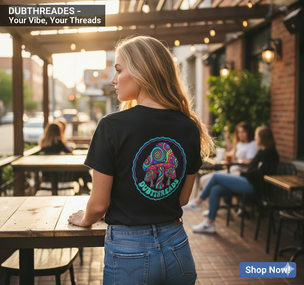 Mushroom Lovers Tee — Grow Love & Peace Graphic T-Shirt, Chritmas Shopping, Kids