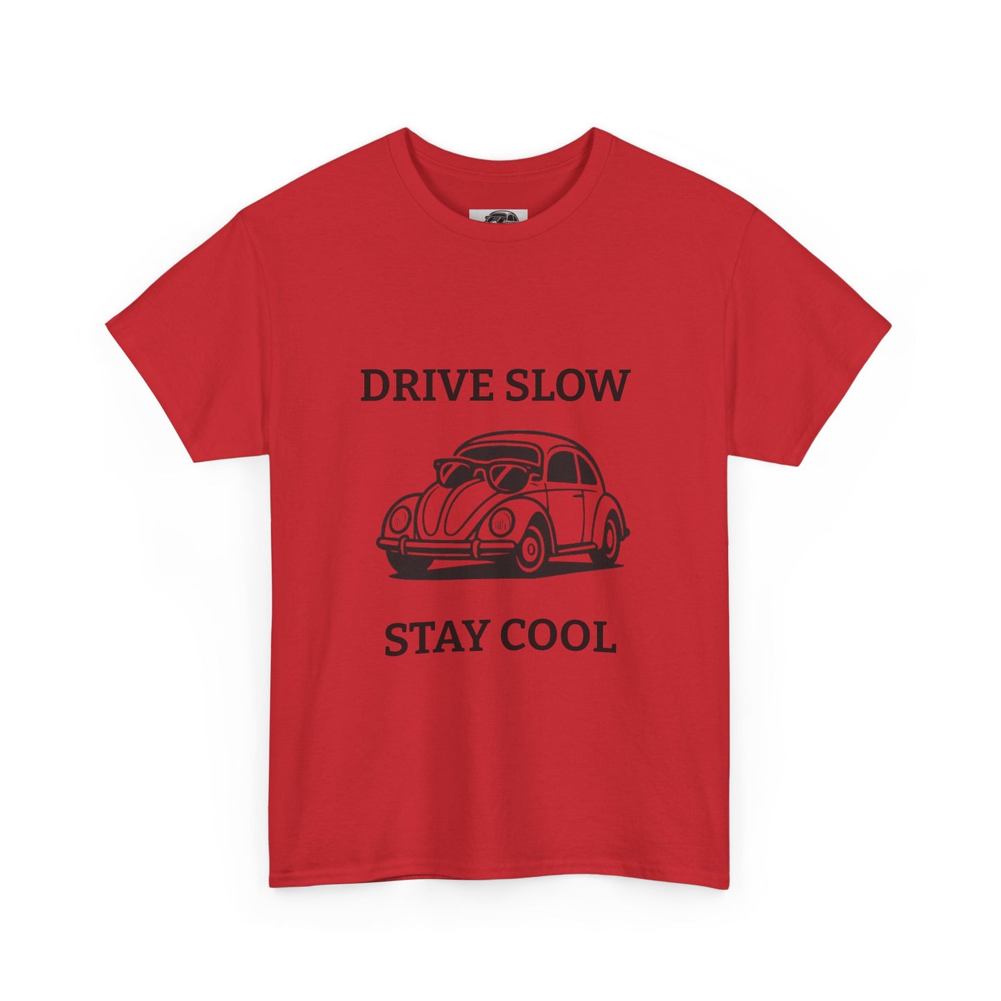 Vintage Car Tee, Drive Slow Stay Cool T-Shirt, Unisex Graphic Tee, Car Lover Gift, Casual Summer Shirt, Retro Style Apparel