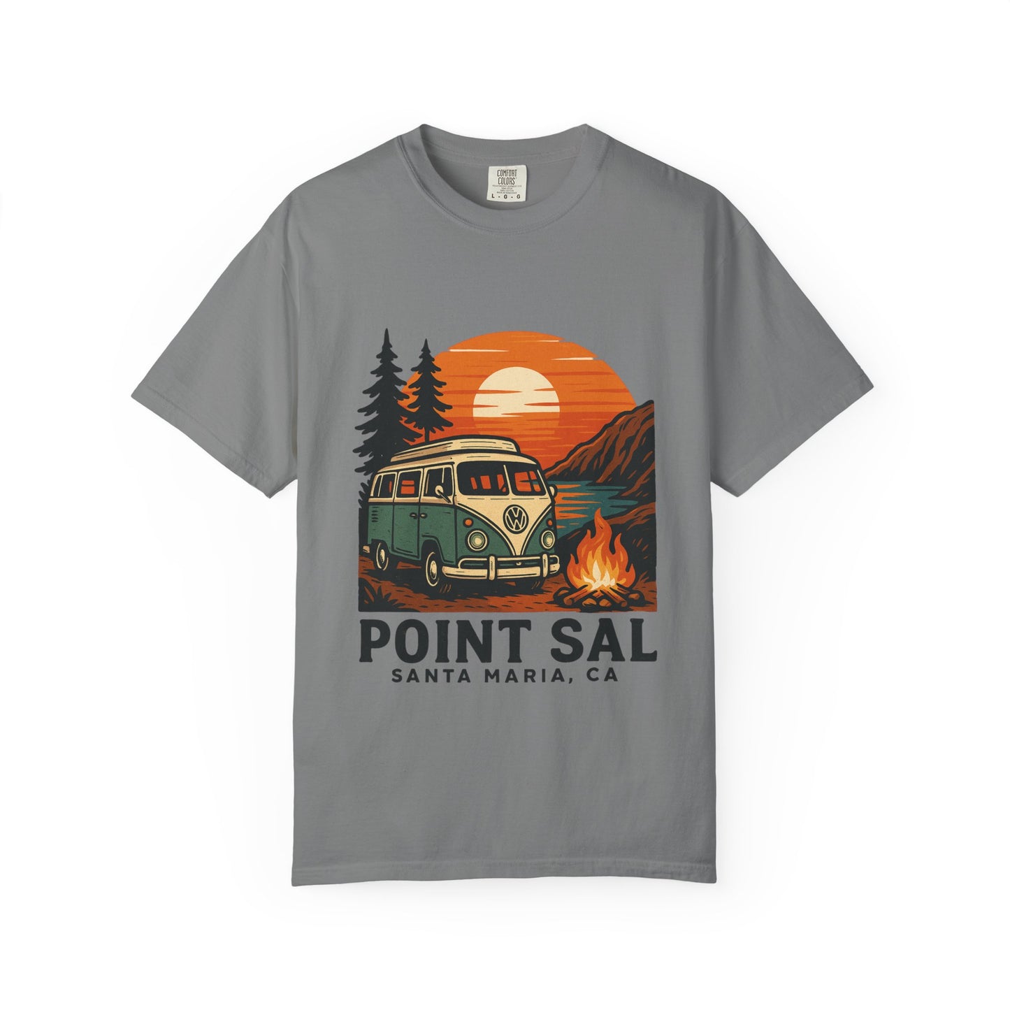 Point Sal Retro Camping T-Shirt