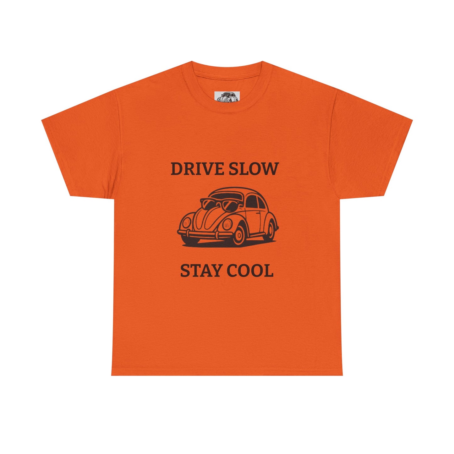 Vintage Car Tee, Drive Slow Stay Cool T-Shirt, Unisex Graphic Tee, Car Lover Gift, Casual Summer Shirt, Retro Style Apparel