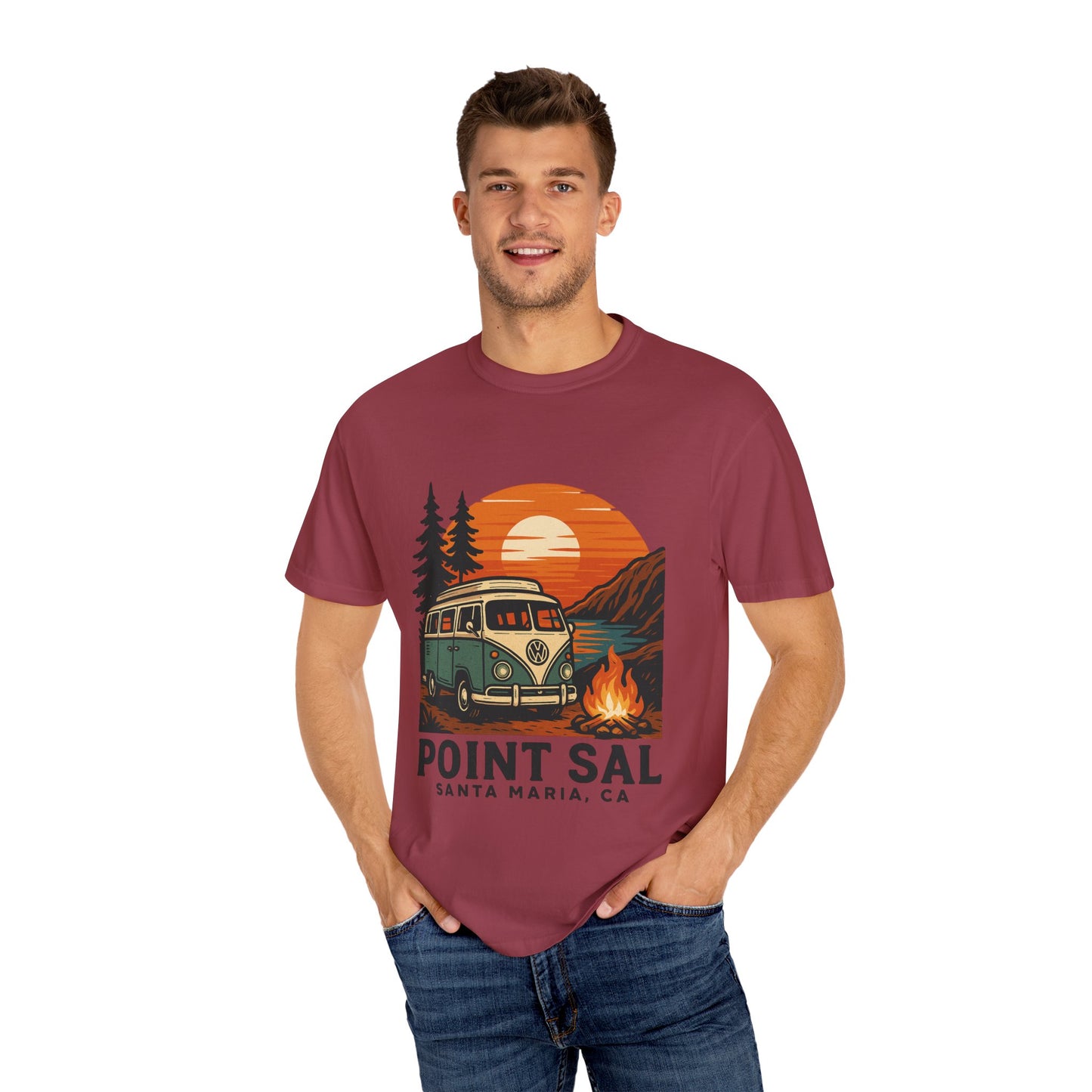 Point Sal Retro Camping T-Shirt
