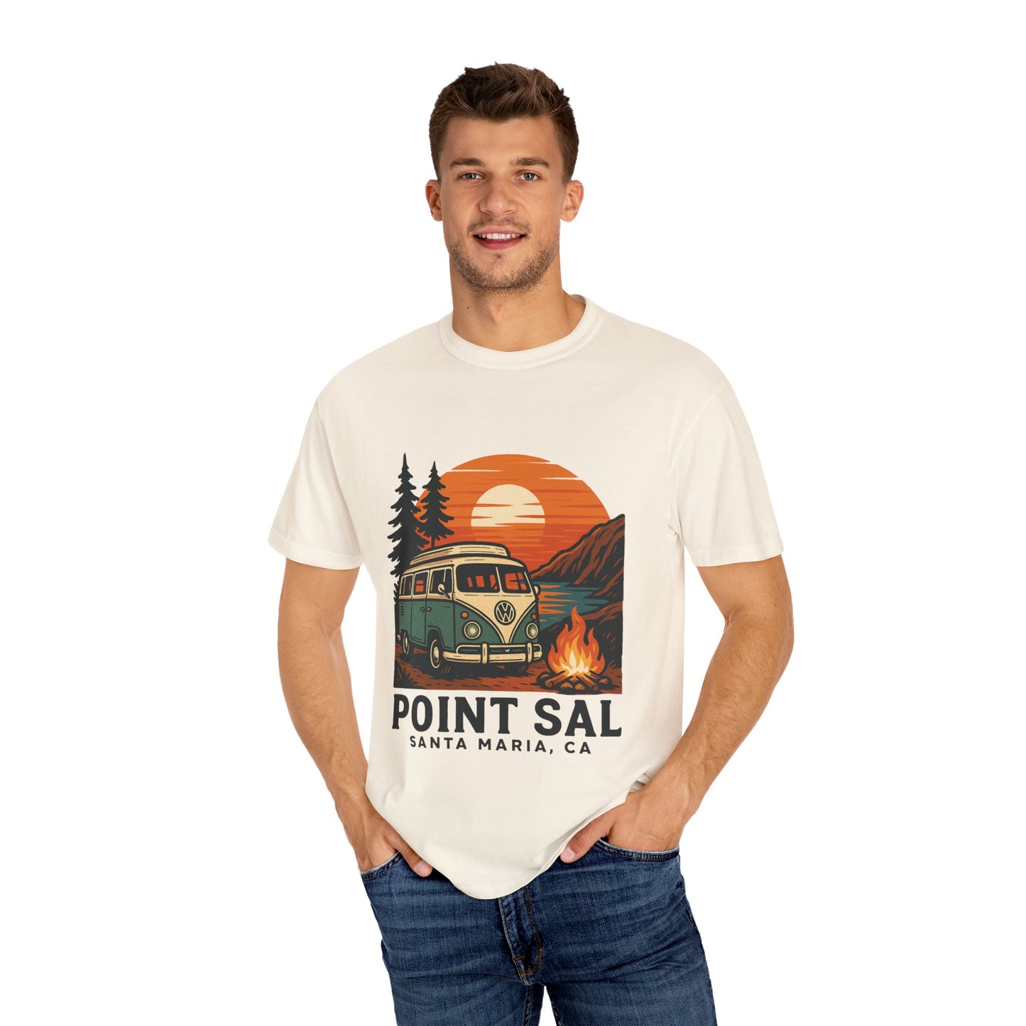 Point Sal Retro Camping T-Shirt