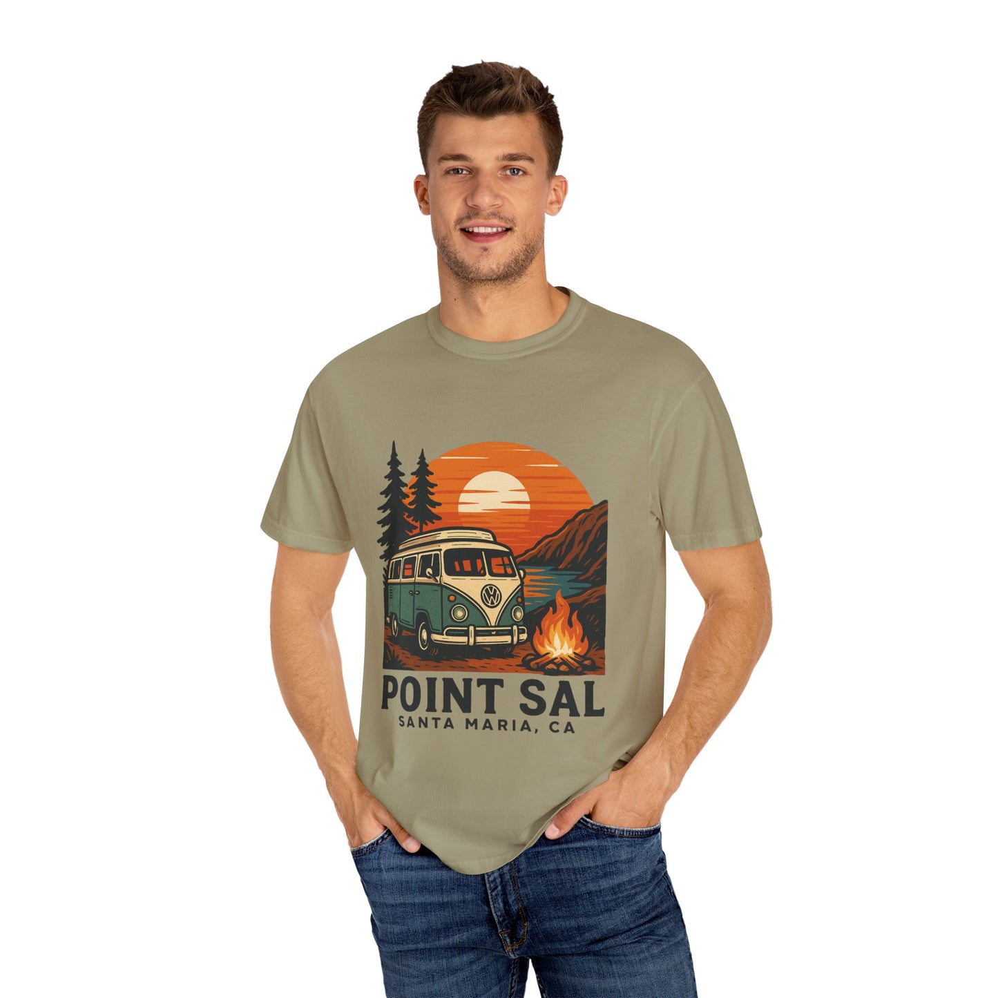 Point Sal Retro Camping T-Shirt