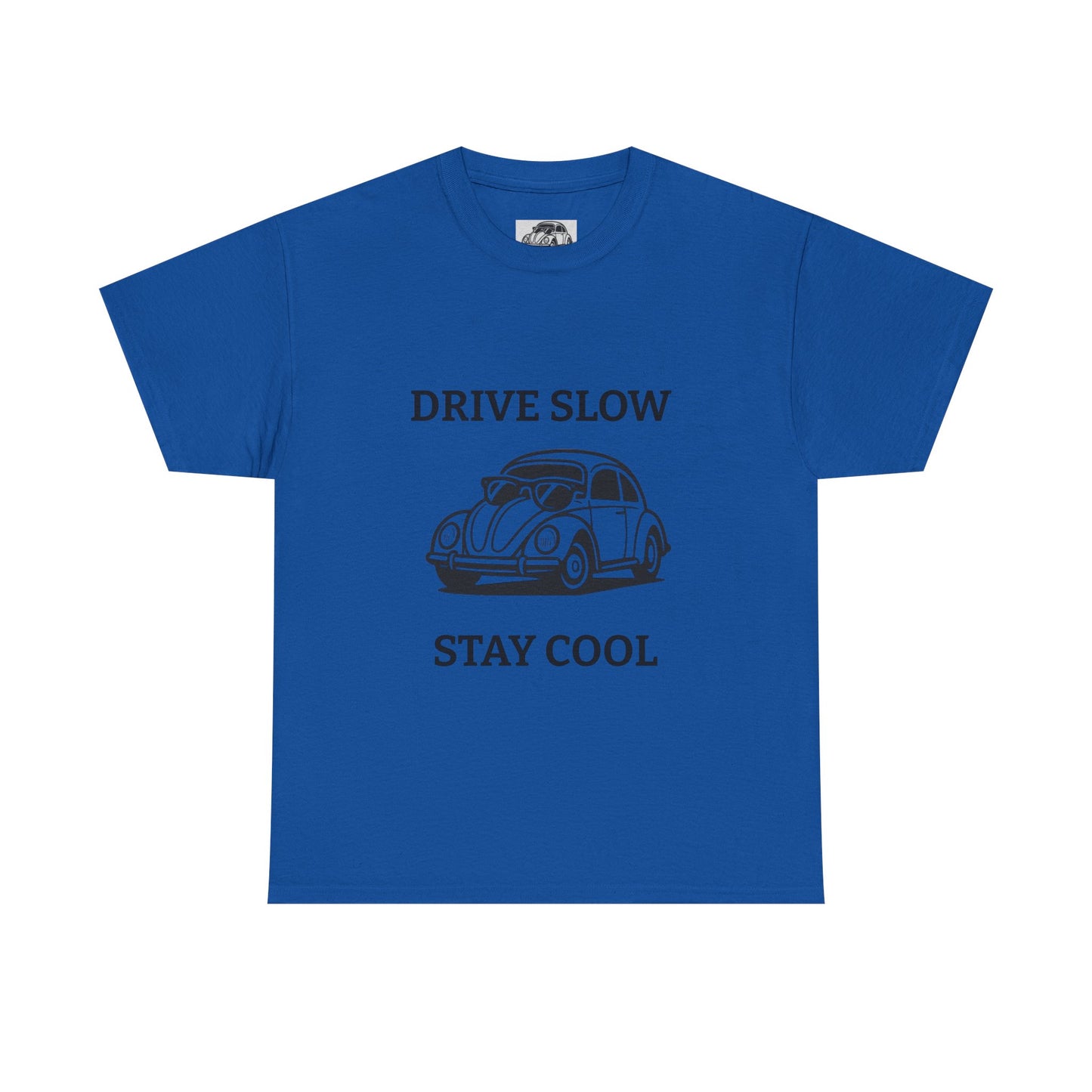 Vintage Car Tee, Drive Slow Stay Cool T-Shirt, Unisex Graphic Tee, Car Lover Gift, Casual Summer Shirt, Retro Style Apparel