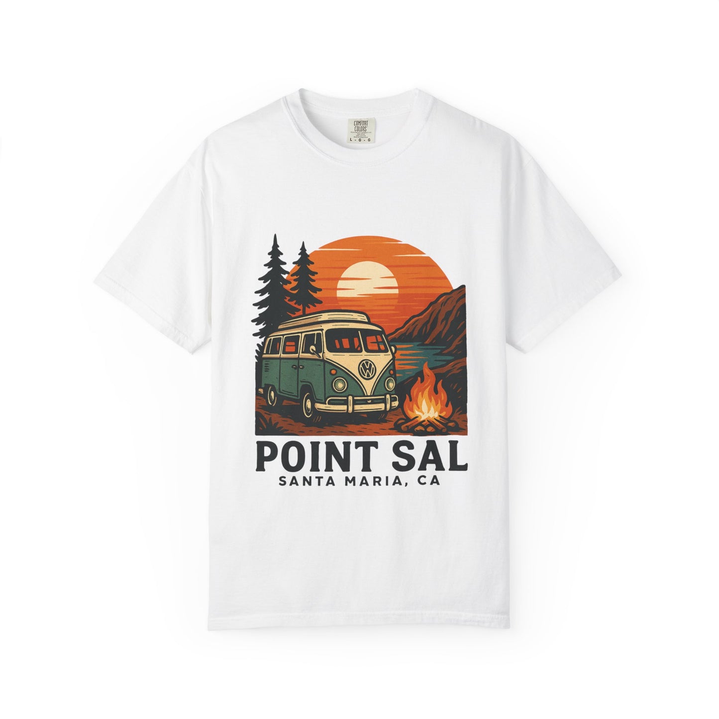 Point Sal Retro Camping T-Shirt