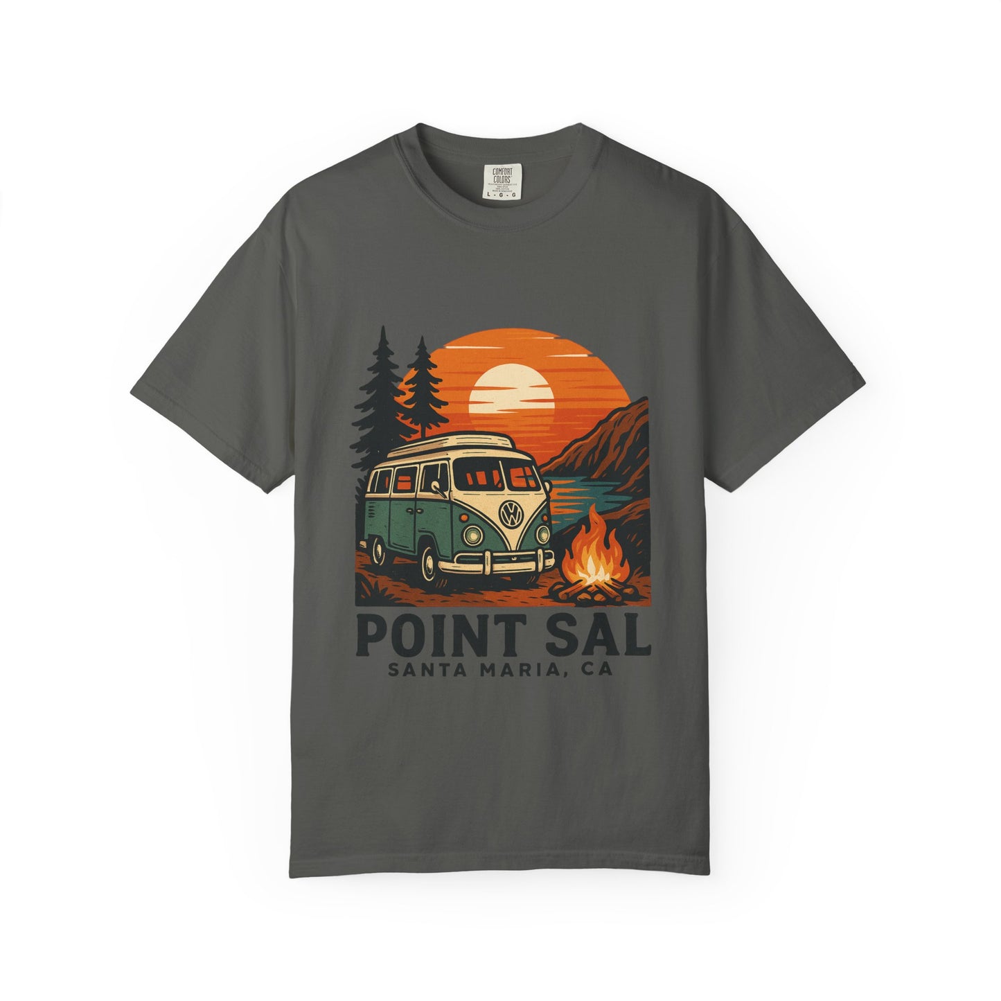 Point Sal Retro Camping T-Shirt