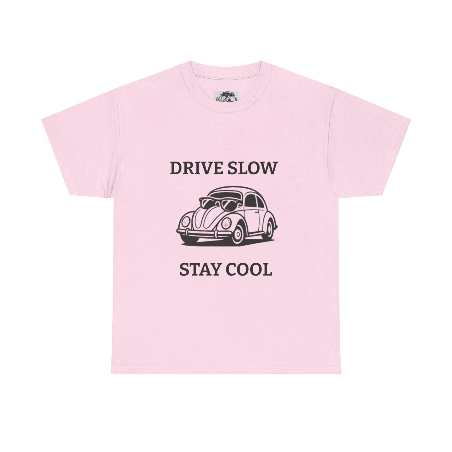 Vintage Car Tee, Drive Slow Stay Cool T-Shirt, Unisex Graphic Tee, Car Lover Gift, Casual Summer Shirt, Retro Style Apparel